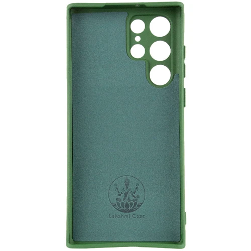 Чохол для телефона Lakshmi Case Silicone Cover Full Camera Dark Green для Samsung S928 Galaxy S24 Ultra: Сумісність Samsung S928 Galaxy S24 Ultra