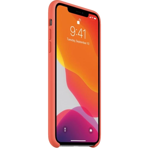 Чехол для iPhone TPU Silicone Case Clementine Orange for iPhone 11 Pro: Материалы силикон