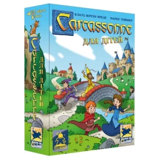 Настольная игра Feelindigo Каркассон для детей (Carcassonne Junior, Українською)