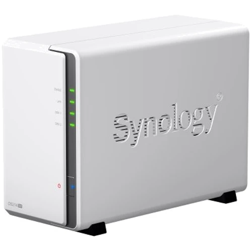 Сетевой накопитель (NAS) Synology DS214se: Слоты для дисков 2 x 3,5" SATA(II) или 2 x 2,5" SATA/SSD