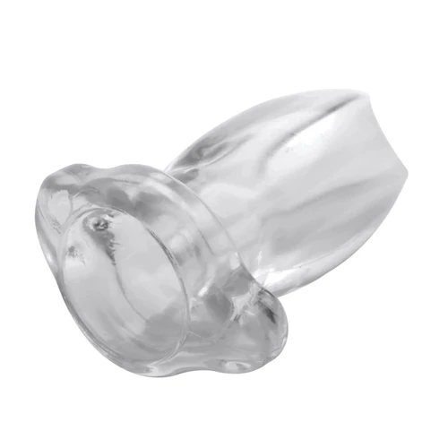 Анальная пробка-тоннель Master Series Clear Hollow Anal Plug (прозрачный)