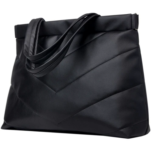 Женская сумка шоппер Sambag Shopper Tote 0RS черная (93383001): Застежка Молния