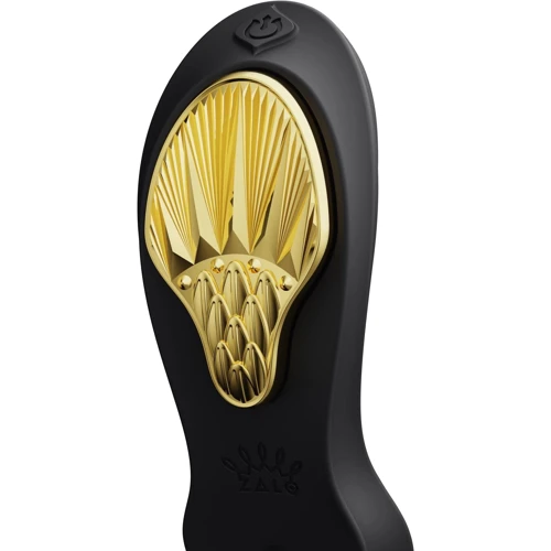 Смартвибратор в трусики Zalo - AYA Obsidian Black, насадка и пульт ДУ