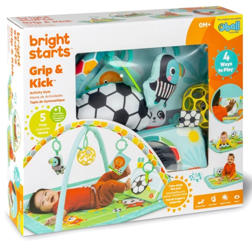 Килимок розвиваючий Chicco Grip & Kick Oball Bright Starts (17165.00) фото 13