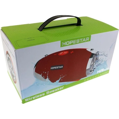 Акустика Hopestar H26 Mini Red: Тип портативная