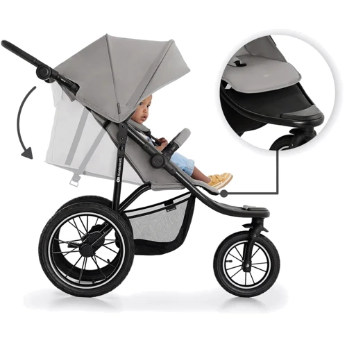 Прогулянковий візочок Kinderkraft Helsi 2 Black (KSHELS02BLK0000) фото 18
