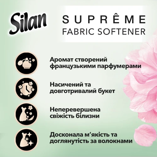 Ополіскувач для білизни Silan Насолода 1200 мл: Об'єм, л 1.2