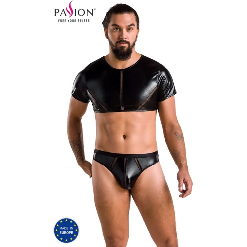 Сексуальный комплект Passion 057 SET PETER black S/M