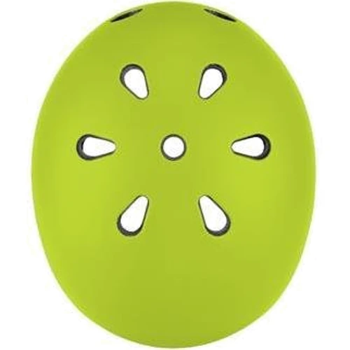 Шолом захисний дитячий GLOBBER EVO LIGHTS, зелений, з ліхтариком, 45-51см (XXS / XS): Колір зелений