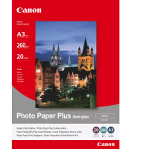 Canon A3 Photo Paper Plus Semi-gloss SG-201, 20sh (1686B026)