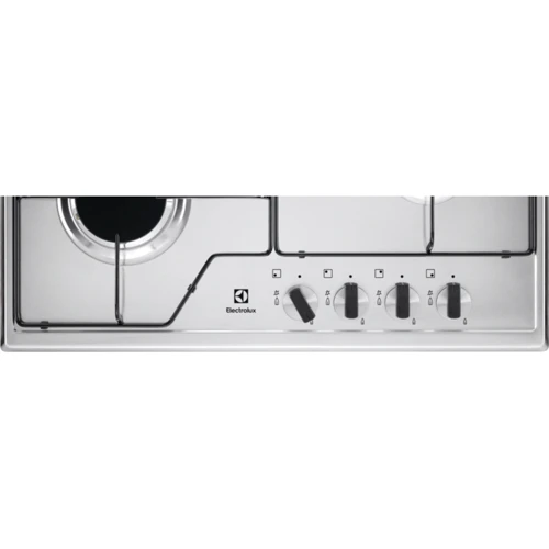 Варильна поверхня газова Electrolux GPE262MX: Кількість конфорок 4