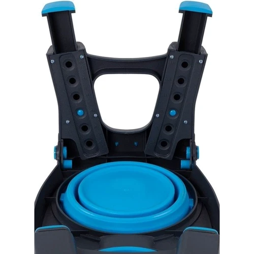 Миска Dexas двойная Adjustable 2хPet Feeder с регулированными ножками 960 мл Голубой (PW1204322194) фото 6