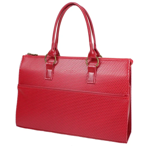 Женская сумка тоут Laskara красная (LK10199-red): Стиль Повседневный (Casual)