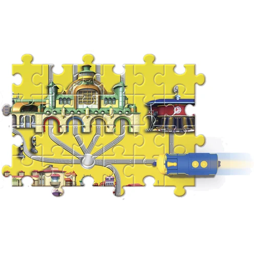 Паровозик Коко Chuggington з механічною функцією та пазлом (EU890303)