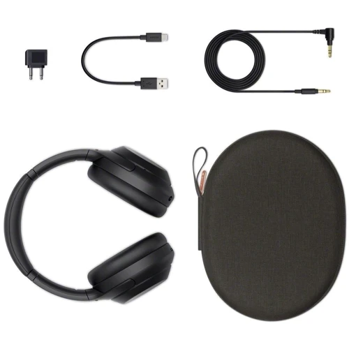 Наушники Sony WH-1000XM4 Midnight Blue: Чувствительность (дБ) 105