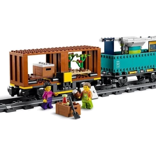 Конструктор LEGO City Товарный поезд 1153 деталей (60336) фото 9