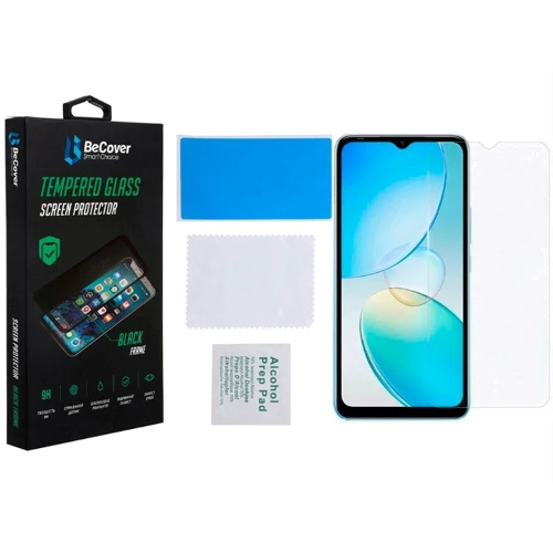 Аксессуар для смартфона BeCover Tempered Glass Black for Infinix Hot 12і (X665B) (708540)