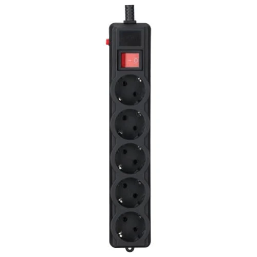 Сетевой фильтр Gembird Pro (SPG5-G-15B-PRO) 5 розеток, 4.5м