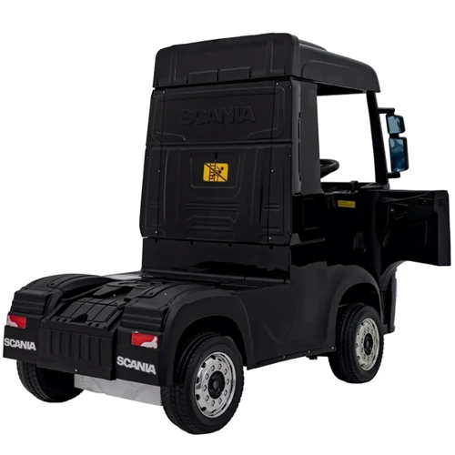 Дитячий електромобіль Bambi Racer Вантажівка чорна (M 6062EBLR-2)