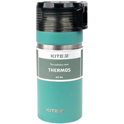 Термос Kite 473 мл зелений (k21-320-02): Тип Термос