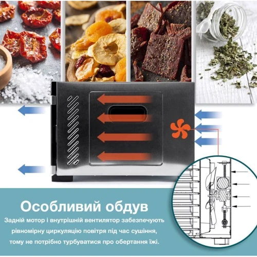 Сушка овощей WetAir WFD-K650S