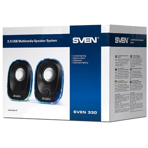 Акустична система SVEN 330 black фото 5