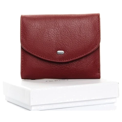 Жіночий гаманець Dr. Bond бордовий (WS-4 dark-red)
