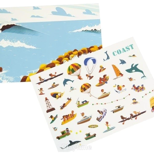 Многоразовые наклейки Хобби MiDeer MD1014