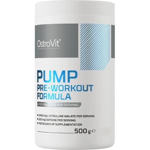 OstroVit PUMP Pre-Workout 500 g / 50 servings / Lemon