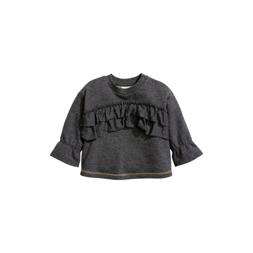 Світшоти H & M 411-6288017 68 см темно-сірий