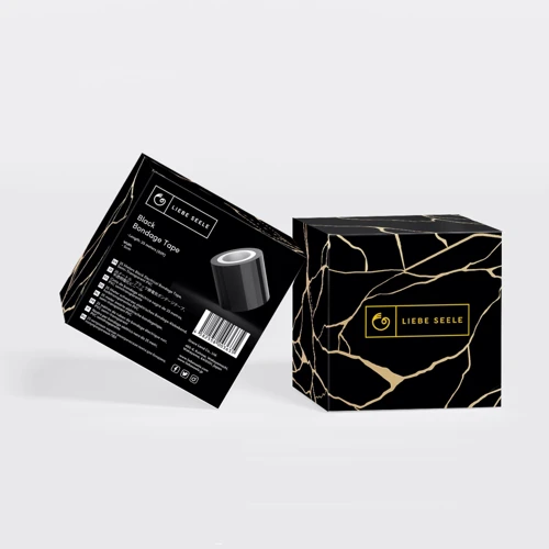 Лента для бондажа Liebe Seele Bondage Tape Black 25м