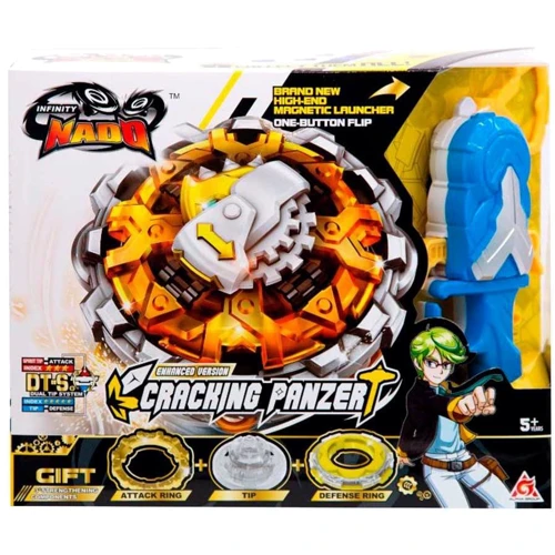 Дзига Auldey Infinity Nado V серія Advanced Cracking Panzer Швидкий Панцир: Виробник Auldey