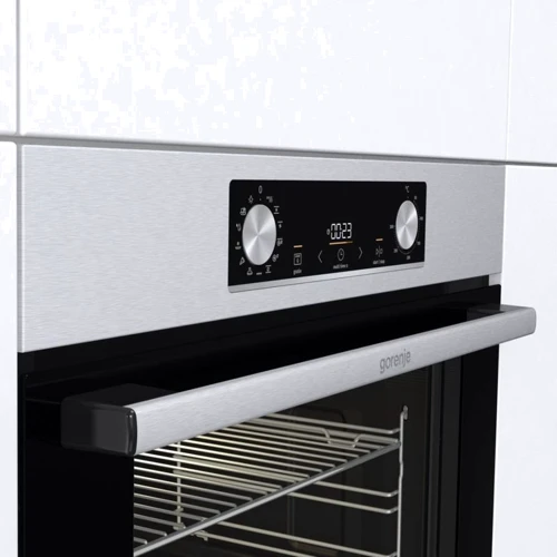 Духовой шкаф электрический Gorenje BOS6737E13X: Объем, л 77
