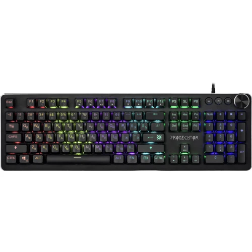 Клавиатура Defender Prosecutor GK-370L USB Black (45370)