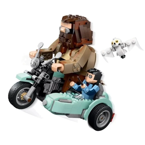 Конструктор LEGO Harry Potter Поездка Хагрида и Гарри на мотоцикле 617 деталей (76443) фото 4