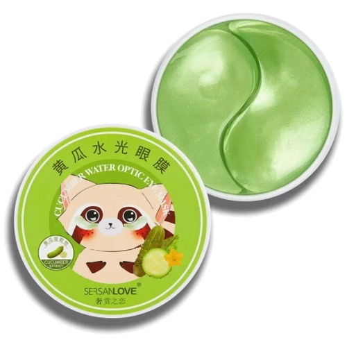 Sersanlove Cucumber Water Eye Mask Гидрогелевые патчи для глаз с экстрактом огурца 60 шт.