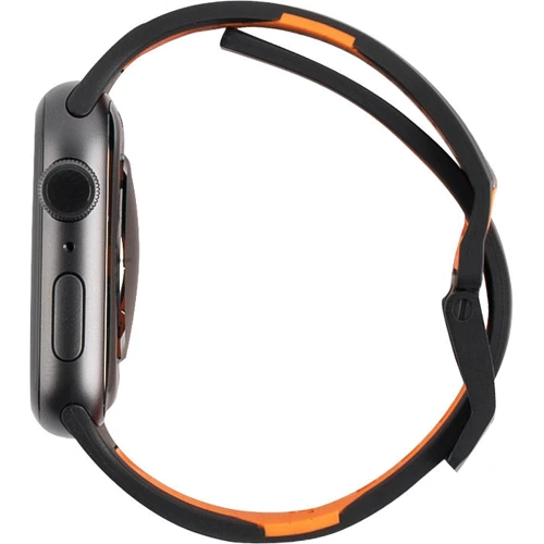 Аксесуар для Watch Urban Armor Gear UAG Civilian Black / Orange (19148D114097) for Apple Watch 42 / 44mm: Сумісність Apple Watch 49mm, Apple Watch 44mm, Apple Watch 42mm, Apple Watch 45mm