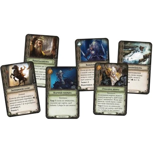 Настольная игра Geekach Games / FFG Володар Перснів. Пригоди в Середзем'ї (The Lord of the Rings: Journeys in Middle-Earth)