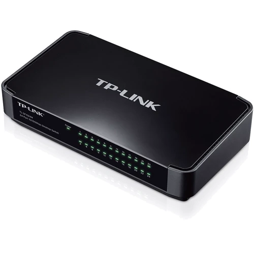 Мережевий комутатор TP-Link TL-SF1024M: Порти только Fast Ethernet (10/100)