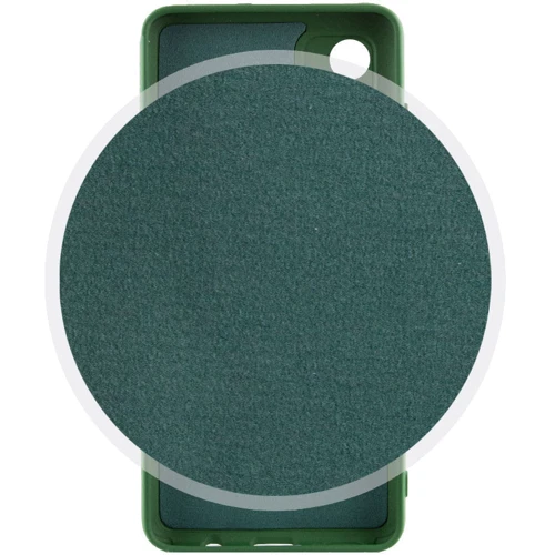 Чехол для телефонов Lakshmi Case Silicone Cover Full Camera Dark Green for Oppo A38 / A18: Тип накладка на заднюю часть