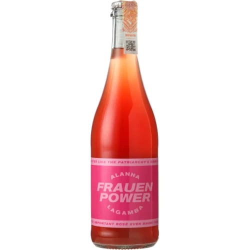 Ігристе вино Vin De Lagamba Frauen Power Rose рожеве сухе 9.5% 0.75 (BWR9895)