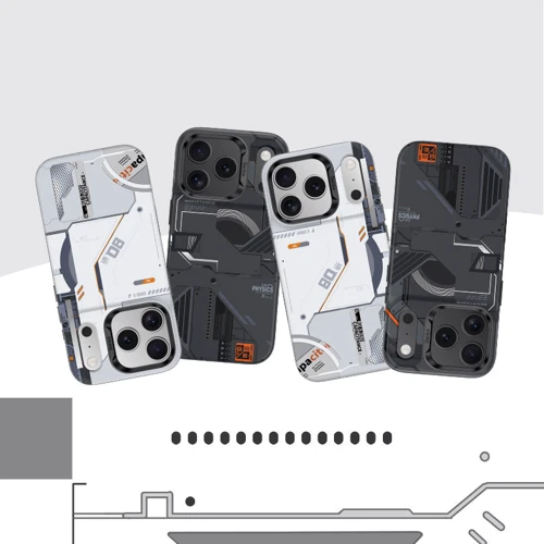 Чехол для iPhone Benks MagClap Mecha Protective Black for iPhone 17 Pro Max