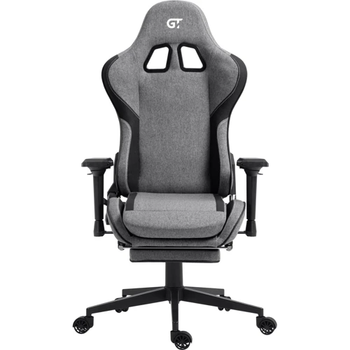 Кресло игровое GT Racer X-2308 Fabric Gray/Black фото 7