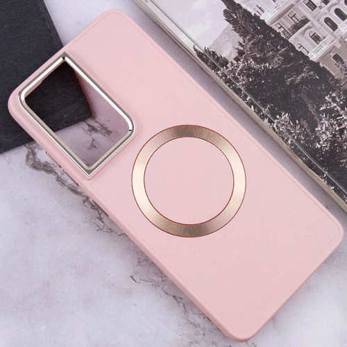 Чехол для телефонов TPU Case Bonbon Metal Style with MagSafe Light Pink for Samsung S928 Galaxy S24 Ultra: Пленка в комплекте нет