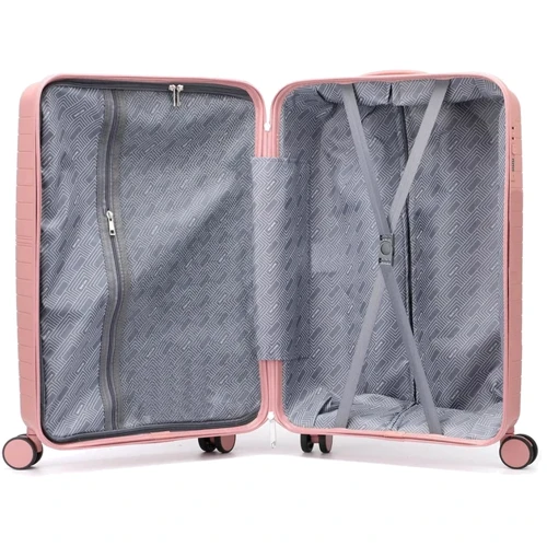 Чемодан Semi Line 20" (S) Rose (T5779-1): Тип ручки Телескопическая ручка, Короткая ручка