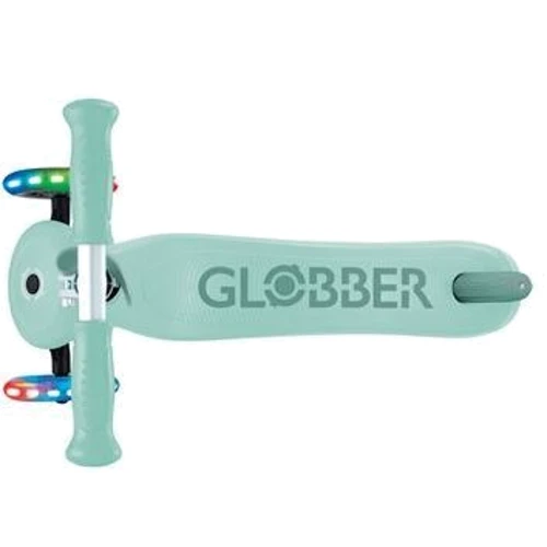 Самокат детский Globber GO-Up Sporty Lights мятно-фисташковый (452-706-4): Конструкция рамы складная