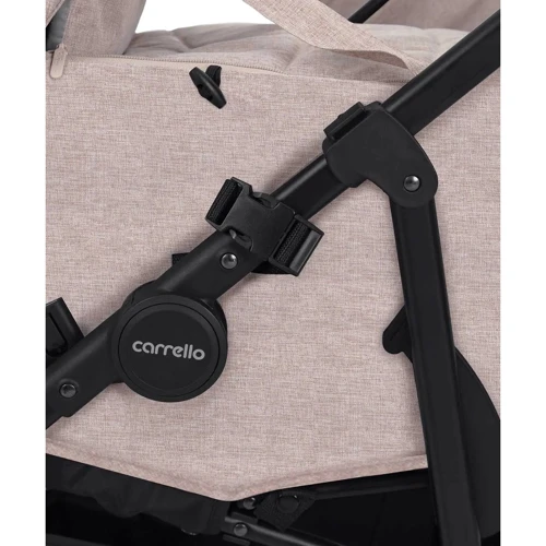 Універсальна коляска 2 в 1 для двійні Carrello Connect Cotton Beige (CRL-5502/1 Cotton Beige) фото 11