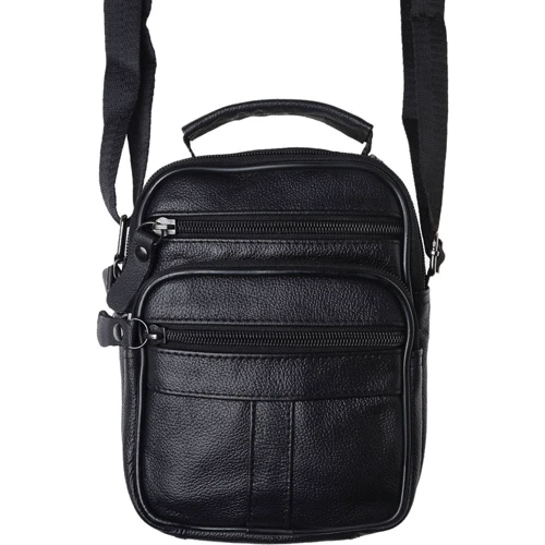 Мужская сумка через плечо Keizer черная (K18016-black): Тип Сумки