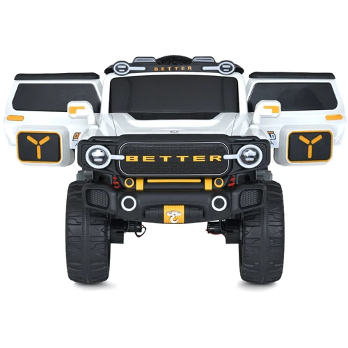 Дитячий електромобіль Bambi Racer Позашляховик білий (M 5821EBLR-1(24V))