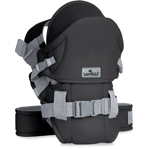 Рюкзак-кенгуру Lorelli WEEKEND (black/grey): Материал полиэстер